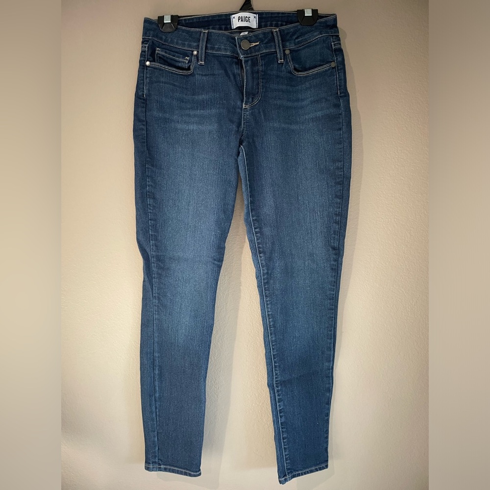 Paige Verdugo Ankle Jeans. Size 28